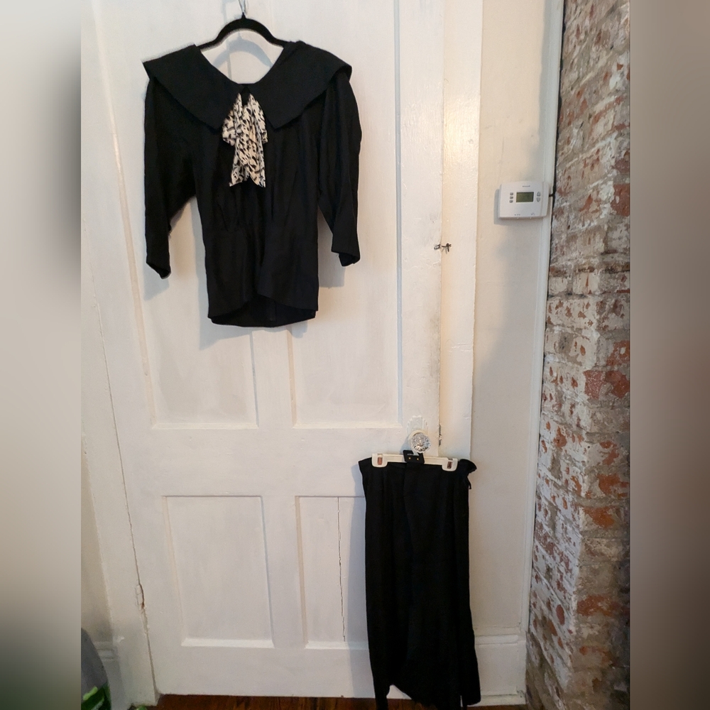 Vintage 80s Joani char skirt and top SET
